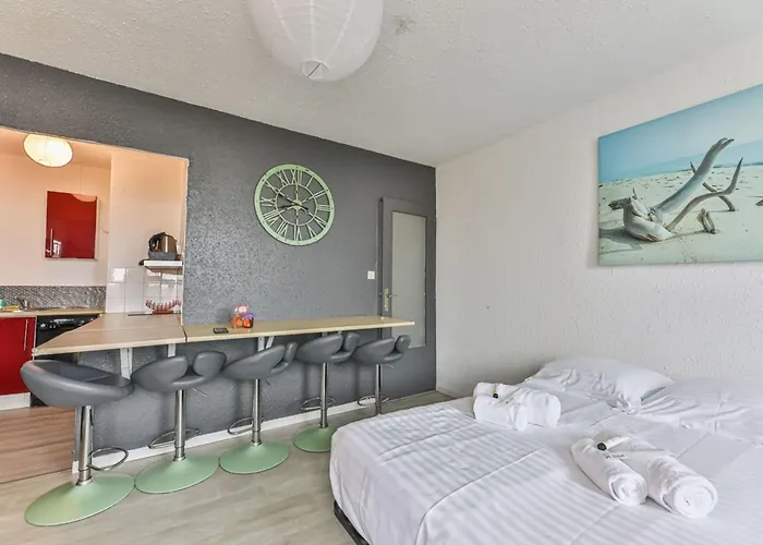 Les Mouettes - 450m De La - Balcon *